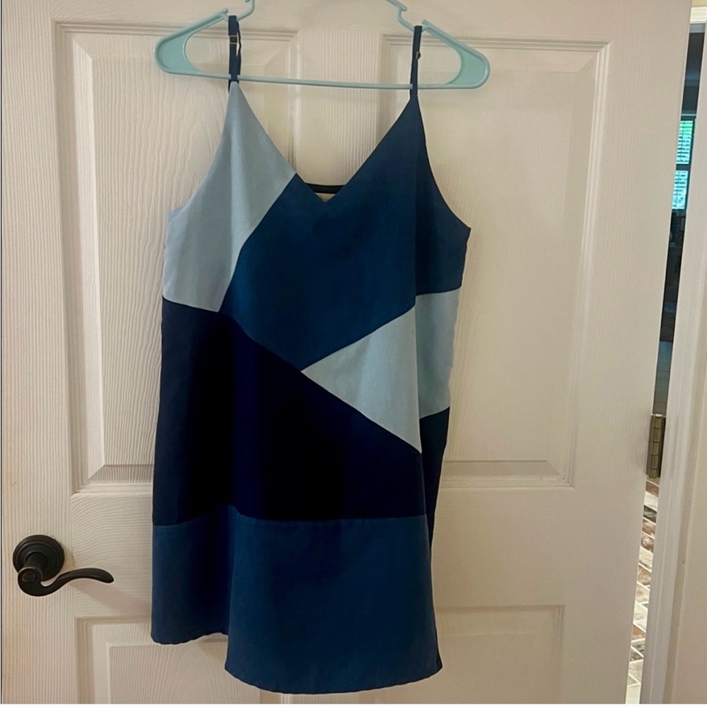 Listicle Mistic Prysm Two-Tone Dress